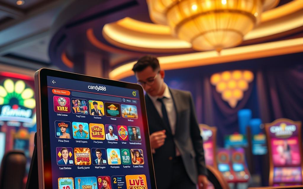 เมนูcandy888